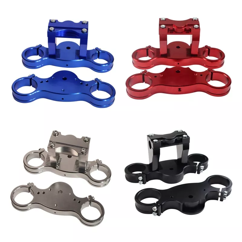 CNC en aluminium triple pince