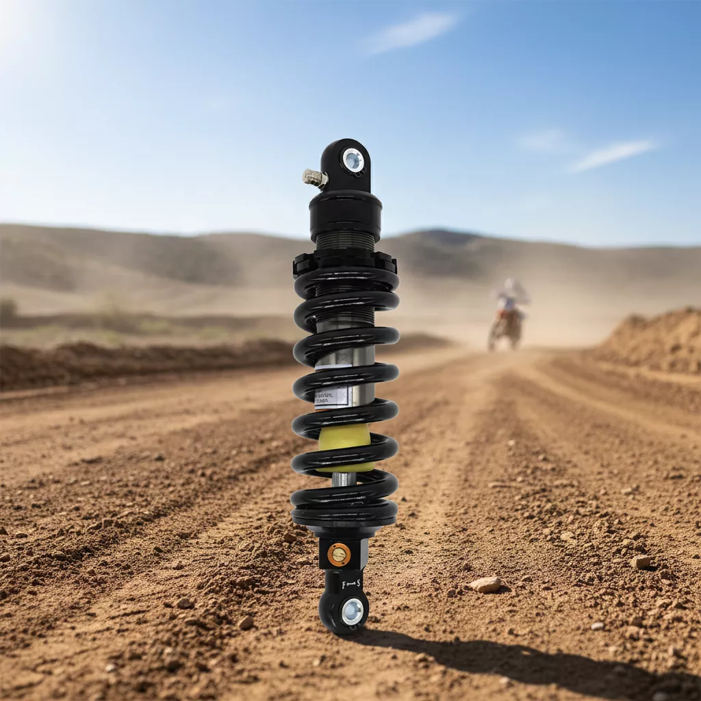Amortisseur de moto réglable à rebond